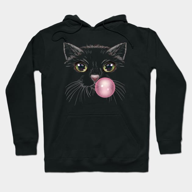 Cat Cat Cat Hoodie by 3vaN